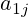 a_{1j}